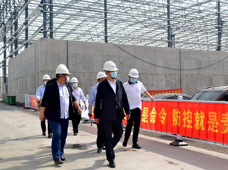 公司黨委副書記、總經(jīng)理張俊到新途公司調(diào)研指導(dǎo)工作