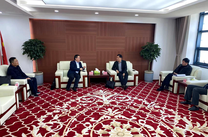 公司黨委書記、董事長錢申春率隊(duì)拜訪蕪湖市繁昌區(qū)委區(qū)政府